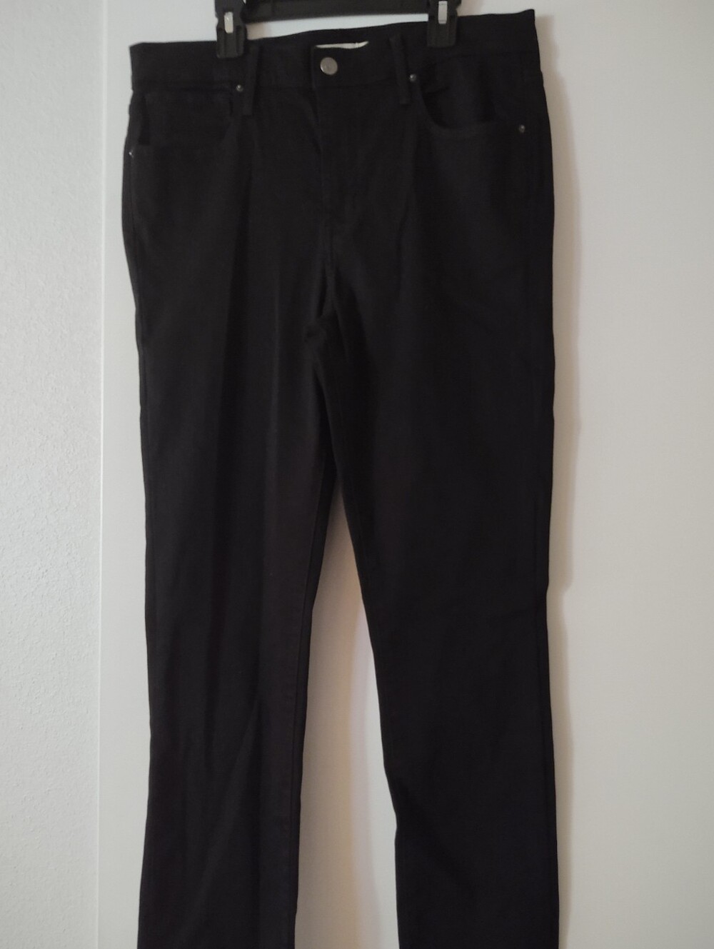 Levi's Men’s 724 Black Straight Fit Jeans